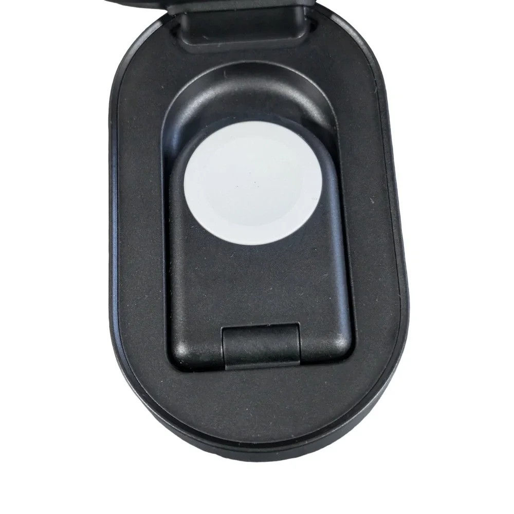Qq4U Belkin 3-in-1 Foldable Magnetic Charging Stand 25W Qi2 MagSafe iPhone Black